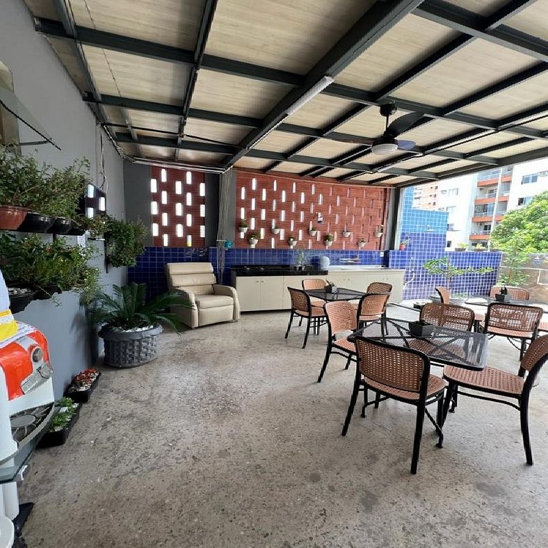 APÊ 102, 2 QUARTOS, TÉRREO | WI-FI 600MB | RESIDENCIAL JC, u