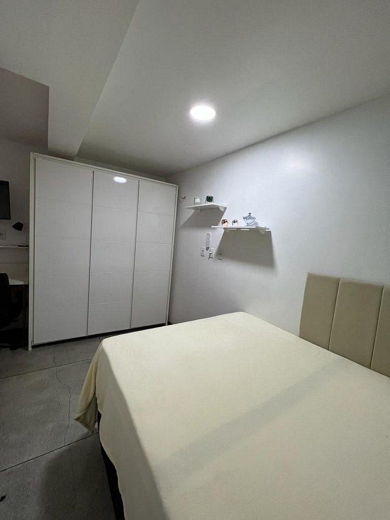 STUDIO 101 | WIFI 600MB | RESIDENCIAL JC, um lugar para fica