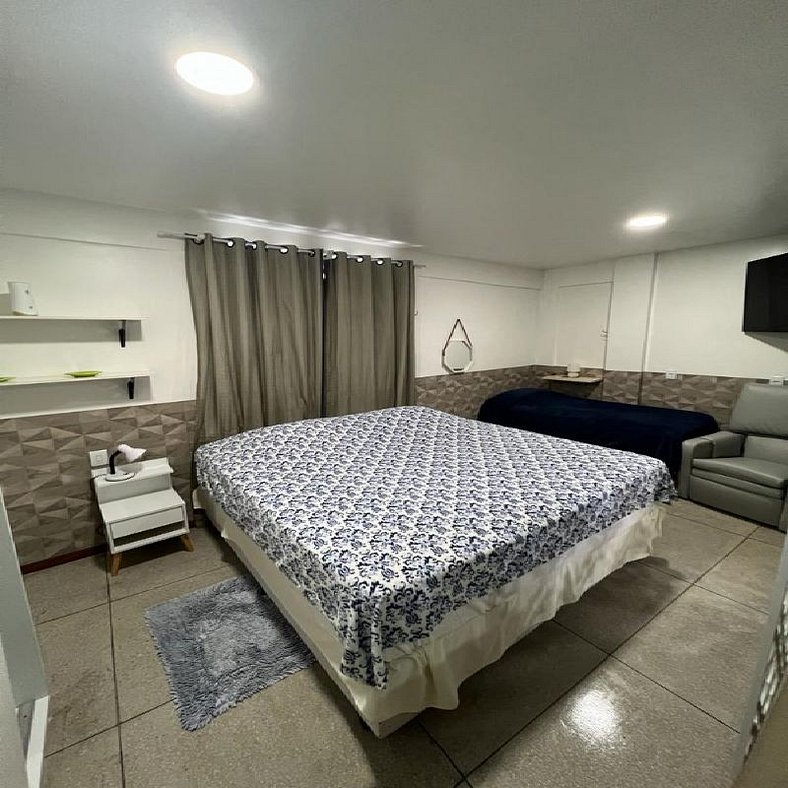 STUDIO 201 | WIFI 600MB | RESIDENCIAL JC, um lugar para fica