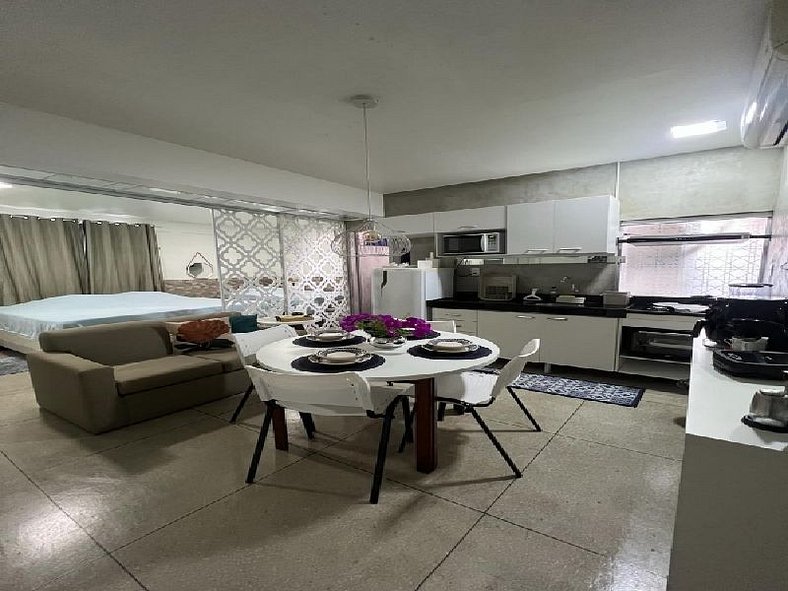 STUDIO 201 | WIFI 600MB | RESIDENCIAL JC, um lugar para fica