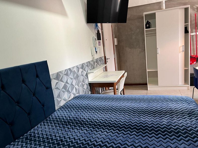 STUDIO 203 | WIFI 600MB | RESIDENCIAL JC, um lugar para fica