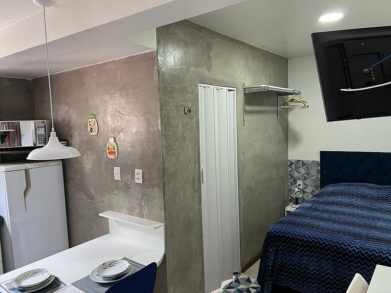 STUDIO 203 | WIFI 600MB | RESIDENCIAL JC, um lugar para fica