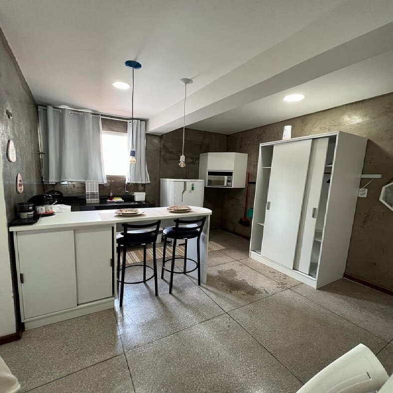 STUDIO 204 | WIFI 600MB | RESIDENCIAL JC, um lugar para fica