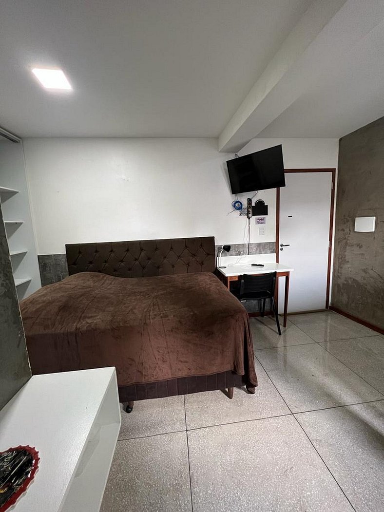 STUDIO 304 | WIFI 600MB | RESIDENCIAL JC, um lugar para fica