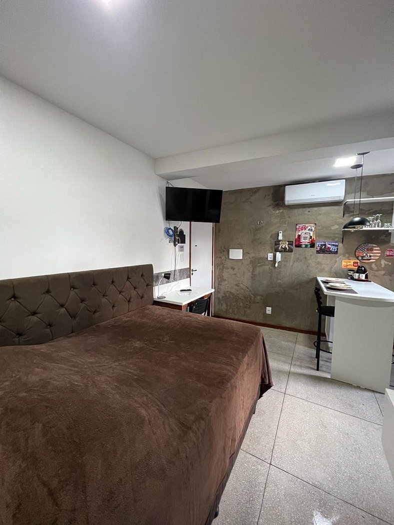 STUDIO 304 | WIFI 600MB | RESIDENCIAL JC, um lugar para fica